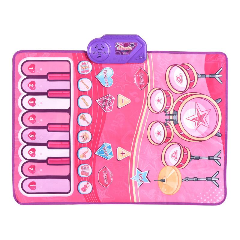 Новый детский многофункциональный джазовый барабан, фортепиано, одеяло, обучающая игрушка для раннего детства с педалью