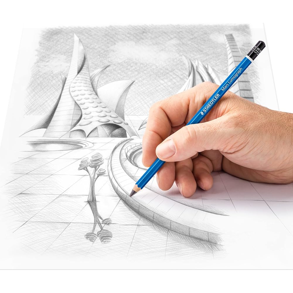 STAEDTLER (STAEDTLER) 12B Марсульмграф Пишущие Рисующие 12 Карандашей 100-12B*12