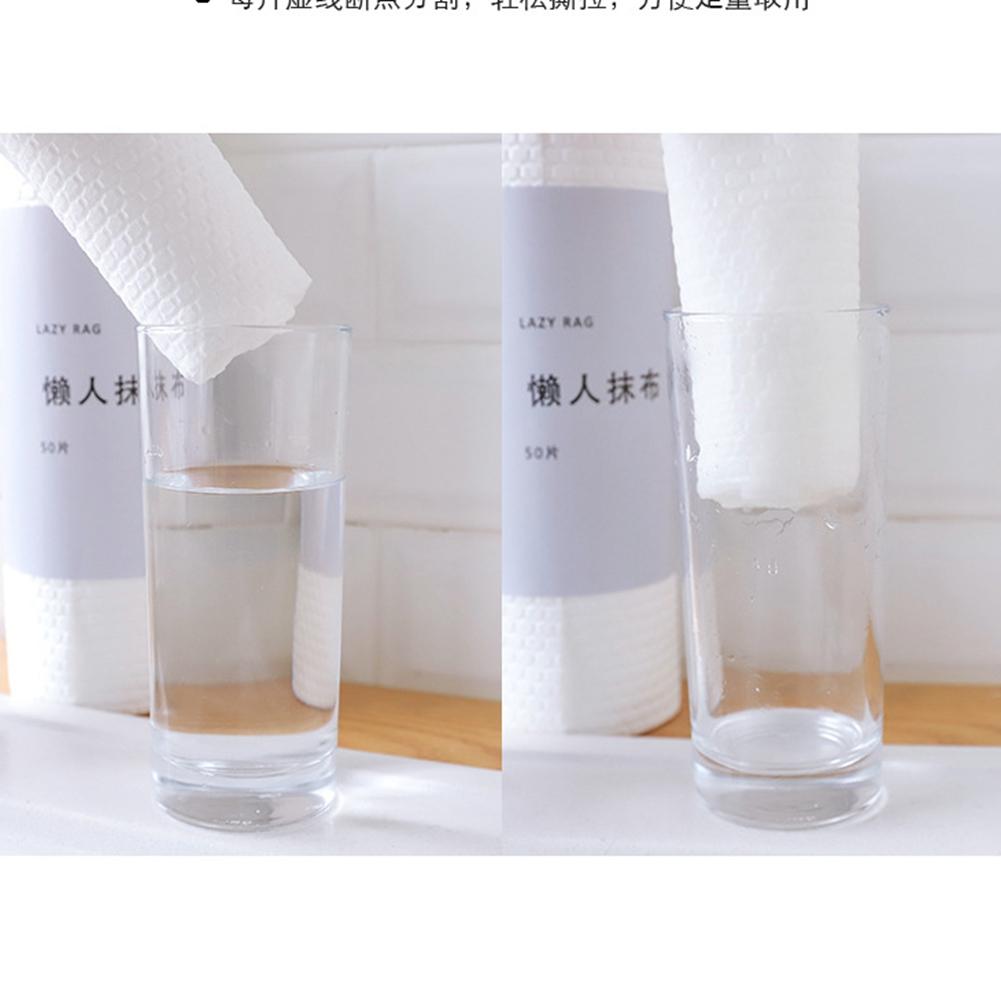 Одноразовая тряпка для мытья посуды, тряпка для протирания, сильная впитывающая способность