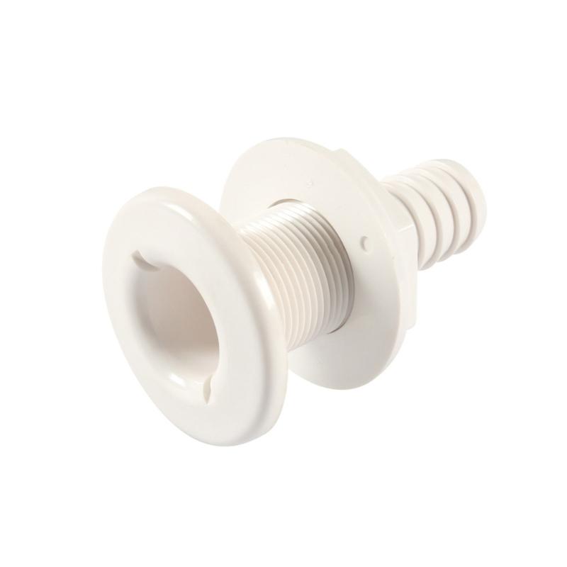 Мощный трюмный насос из ПВХ, 1100 галлонов в час с дренажным комплектом, хомуты для шлангов, фитинг через корпус для автодома, парусных лодок, яхт, водного транспорта