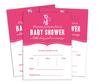 Пригласительные открытки на вечеринку в честь рождения ребенка Darling Souvenir Baby Shower, 28 шт., заполните или напишите пустые приглашения, распечатанные на принтере, принадлежности для вечеринок