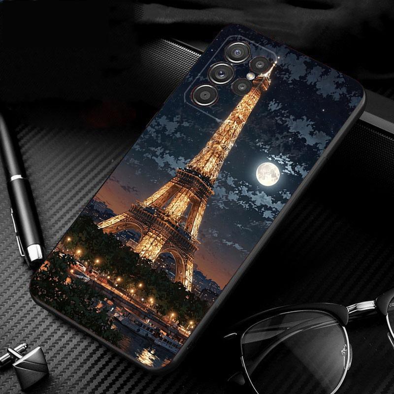 Eiffel Tower Phone Case For Samsung Galaxy S25 S24 S23 S22 S21 Ultra S24 S23 S22 S21 S25 Plus S24 S25 FE