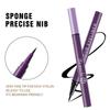 Matte Eyeliner Pen Makeup Waterproof Long Lasting Quickly Drying Smooth Ultra-thin Black Liquid Eyeliner Pencil Women Cosmetics