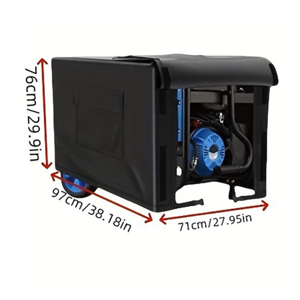 Чехол для уличного генератора, погодостойкий, с регулируемой посадкой, надежная защита для генераторов в суровых условиях