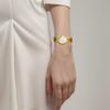 Seiko Серия Essentials 30 метров водонепроницаемые Кварцевые Стальной ремешок 27,5 мм женские часы перламутровый циферблат SUP386