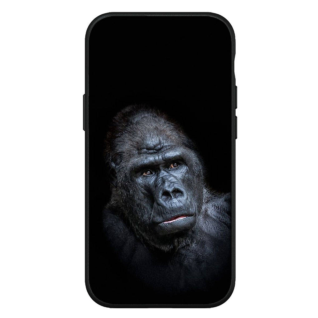 Чехол для iPhone 16 15 Xiaomi Redmi Note 14 13 12 11 Pro Max X 8 9 16e Samsung Galaxy S25 S24 S23 Moto OPPO Huawei Gorilla Ape Monkey Baby Phone Case