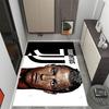 Ronaldo's Wings Glory Floor Rug Office Rug Design for Dining Room Bedrooms Hallway Balcony Anti-slip Rug Anime Office Decor