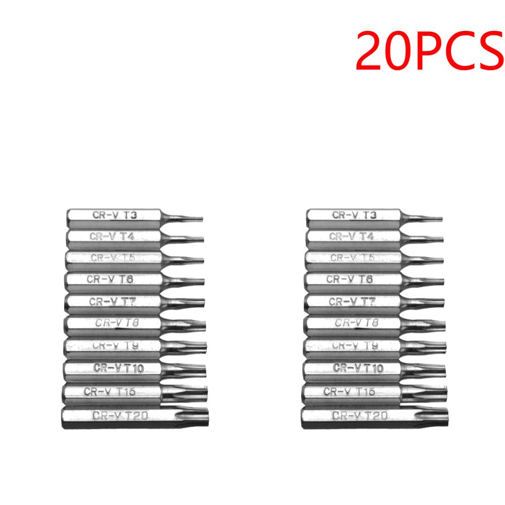 Набор бит для отвертки Torx CR-V 4 мм 50-10 шт. T3 T4 T5 T7 T8 T9 T10 T15 T20 Насадка для отвертки Инструмент для ремонта мобильных телефонов в виде цветка сливы