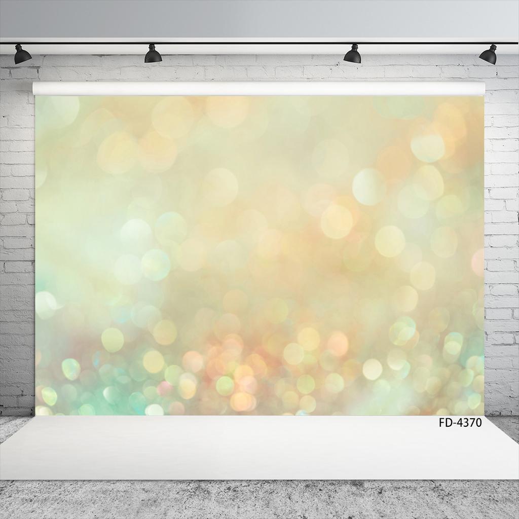 Flare Bokeh Glitter Photographic Backgrounds Customized Backdrop Photo Studio for Baby Children Prom Birthday Party Photophone