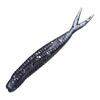 20Pcs Durable Double Color Sequins Worm Bait Forked Tail Artificial Bait Fishing Soft Bait