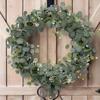Silk Artificial Rose Vine Hanging Flowers for Wall Christmas Rattan Fake Plants Leaves Garland Romantic Wedding Home Decoration