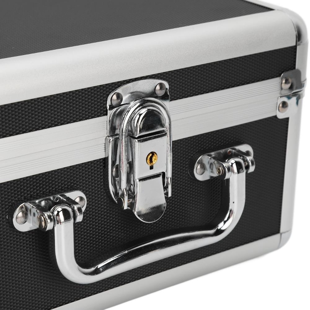 2.5 Inch Hard Drive Storage Box 20 Bays Waterproof Hard Drive Case Double Protection Convenient Handle HDD Storage Box