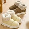 Fashion Winter Home Slippers For Men House Shoes With Fluffy Eva Waterproof Indoor Male Slipper High Quality Cotton Sandals Anti-Slip
