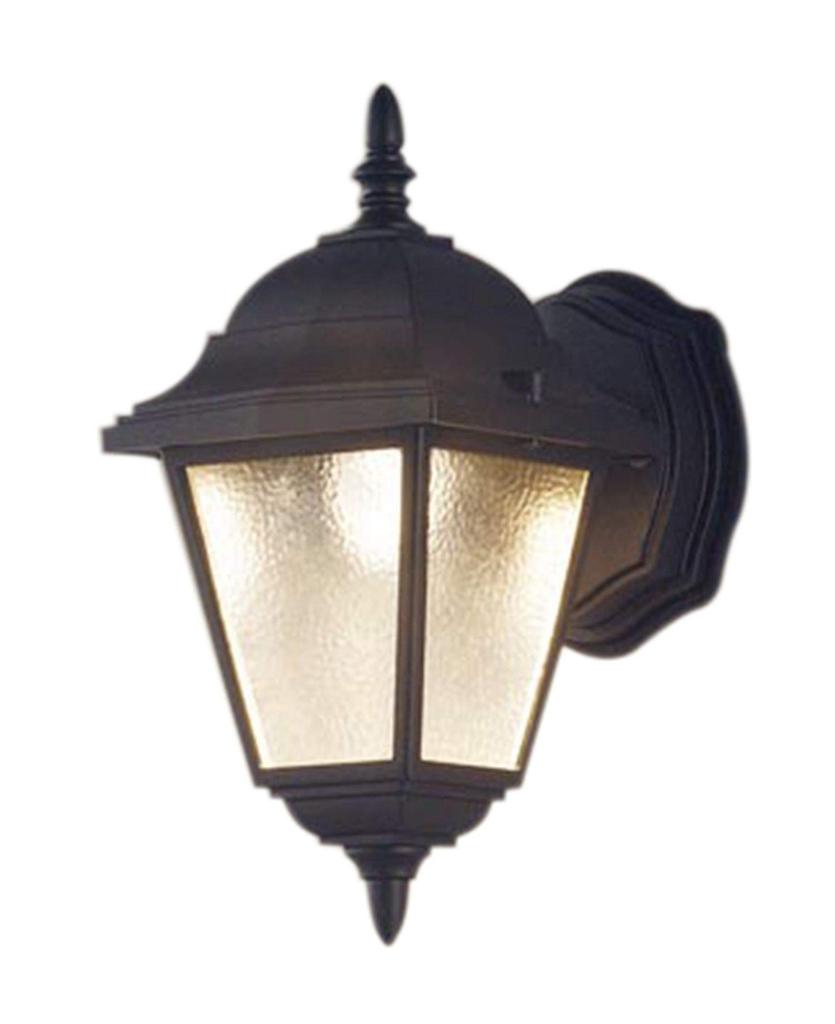 Panasonic Porch Light LGW80263LE1 No Sensor Off Black Height Width Body 30.5cm Body 14.7cm