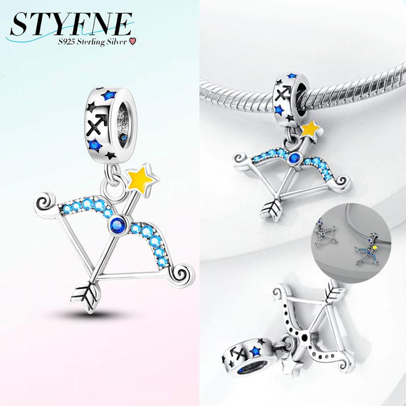 Beads Blue Series Fit Bracelet Charms Diy Original Fashion Charm Copper Pendants For Jewelry Maing Fine Gift Accessory