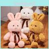 Cute Rabbit Plush Doll With Soft  Material For Room Accessories Children Gift