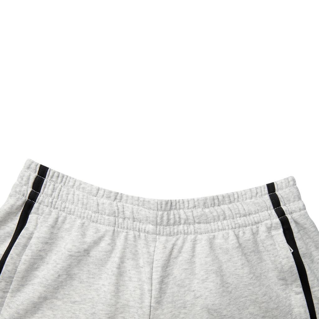 Li-Ning Sports Lifestyle Series Letter Elastic Simple Color Block Casual Shorts Men Shorts Flower-Gray Chuan-Stone-Gray AKSV279-3