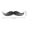 2 Pcs Cosplay Halloween Beard Man Outfits for Men Realistic Adult Cloth Mustache Party