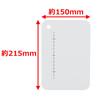 Takagi Antibacterial Cutting Board, White, XS, Small, Mini, Lightweight, Compact, Graduations, Soft, Dishwasher Safe, Made in Japan, Antibacterial, Ta