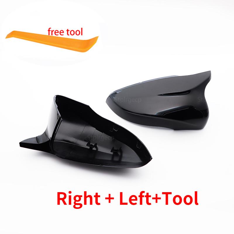 Высокое качество ABS спортивный стиль яркий черный замена для Volkswagen VW Golf6 Golf6 MK6 08-12 Touran 11-14 зеркальный чехол