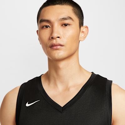 Nike Dri Fit Basketball Jersey Men's Team Black