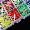 200Pcs 3V 20Ma Colorful Diodes 3Mm Led Light Assorted Kit Diy Leds Diode Set