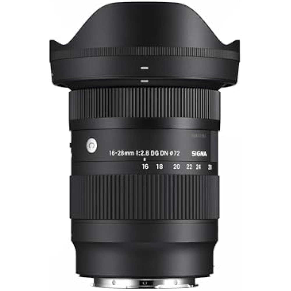 Sigma Lens 16-28mm F2.8 DG DN Sony E-Mount Zoom Wide Angle Full Size Mirrorless Contemporary