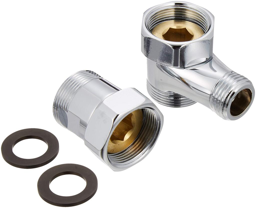 SANEI Mixing Faucet Branch Socket for Faucets branching hot and cold water from mixing PB18S with TOTO Thermostatic and T-type (for faucets)