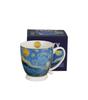 Porcelain Mug On a Foot 510 - Starry Night Vincent Van Gogh