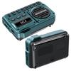 Портативное FM-радио Карманный беспроводной Bluetooth-динамик с FM-радиоприемником USB-слот для SD-карты MP3-плеер Перезаряжаемое FM-радио