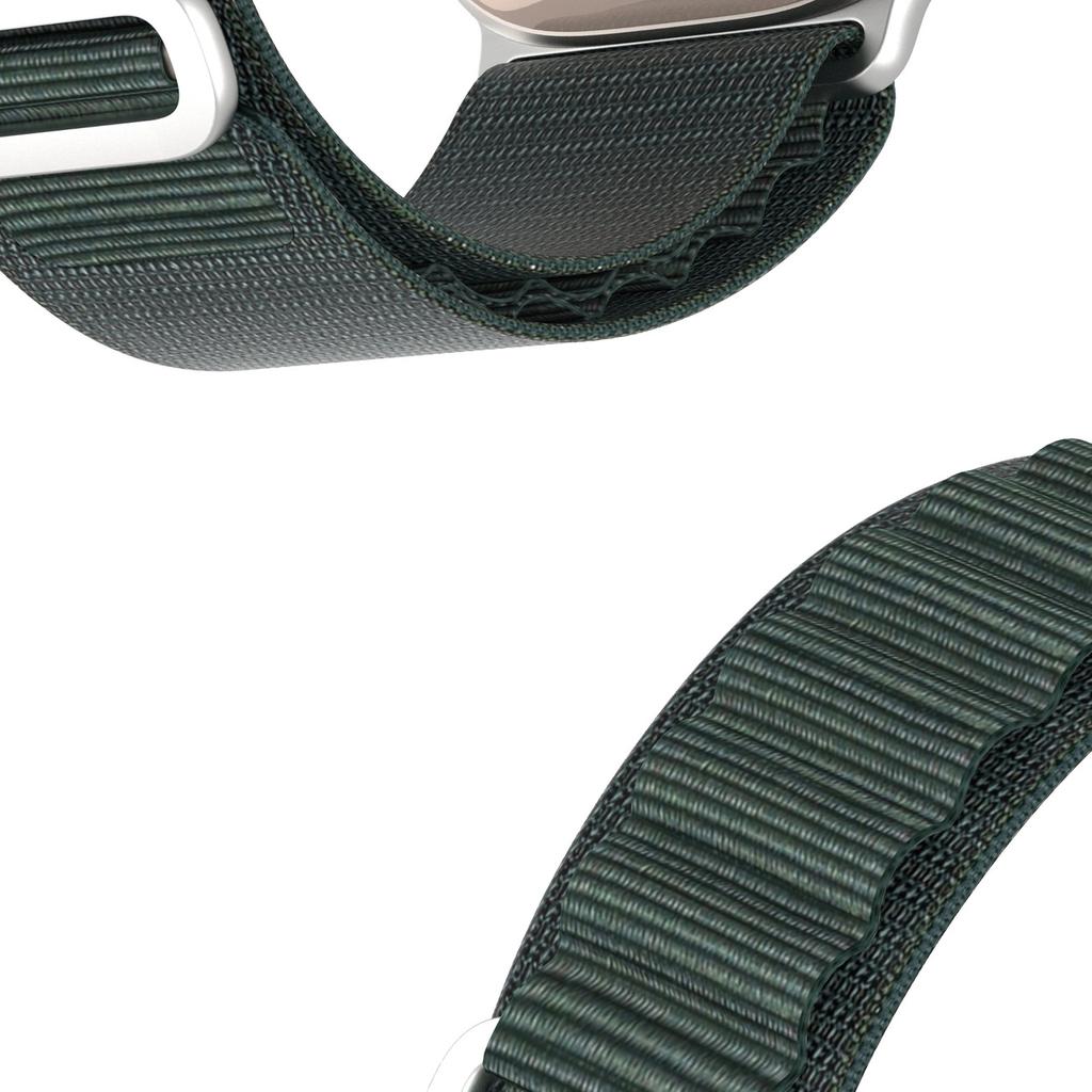 Sport Strap With Buckle For Apple Watch 8 / 7 / 6 / Se / 5 / 4 / 3 / 2 / 1 (41, 40, 38 Mm) Dux Ducis Strap Gs Version - Green