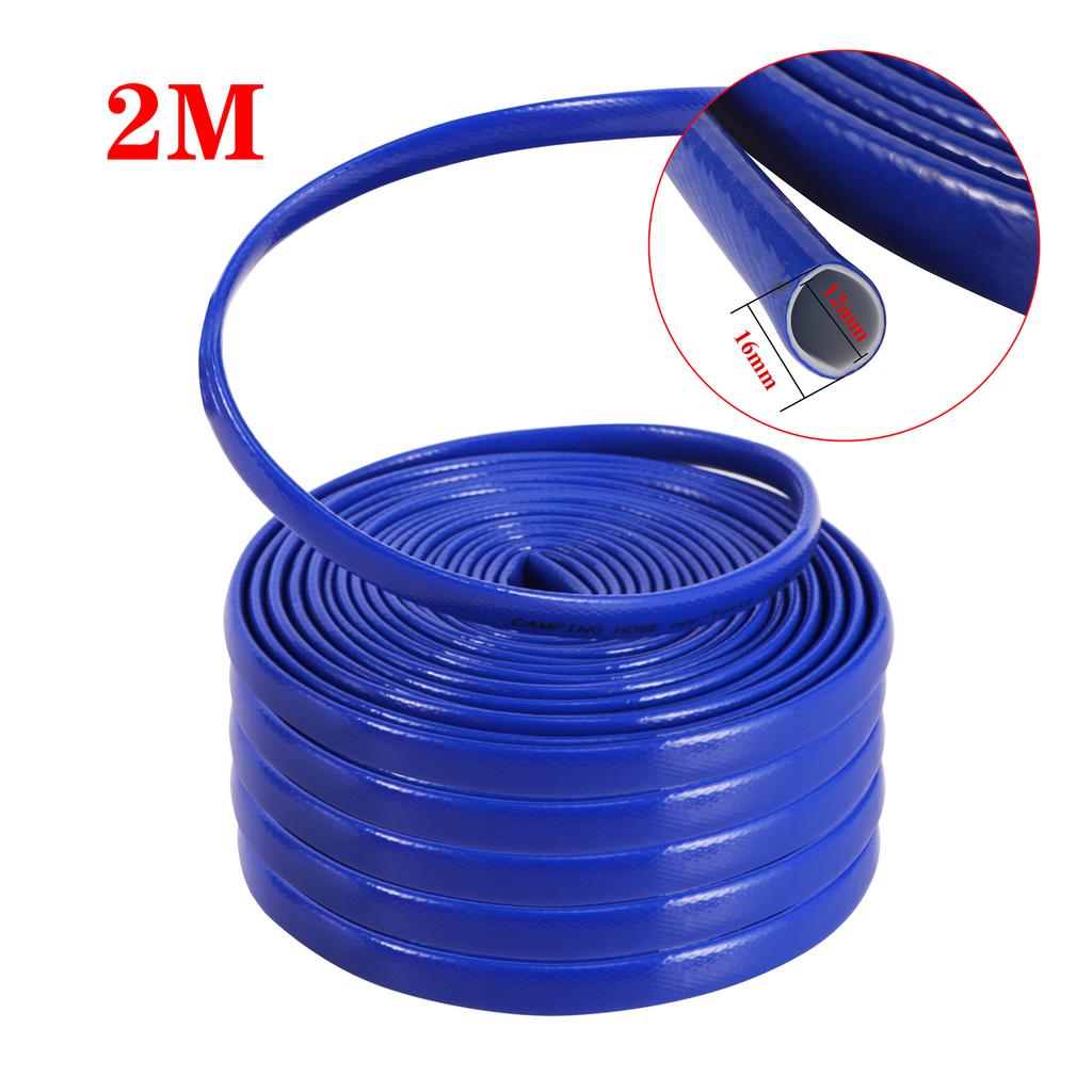 Blue Hose With Quick Connect Faucet Street 16mm PVC Hose Garden Irrigation Lawn Flower Watering Tools Car Wash Hose