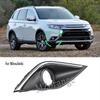 Накладки на противотуманные фары для Mitsubishi Outlander 2015 2016 2017 2018 Хромированная рамка противотуманной фары Колпаки противотуманных фар Рамка решетки Автоаксессуары