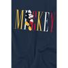 Disney Mens Mickey Mouse Multicolor Name T-Shirt