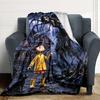 Spooky Rainy Night Blanket Soft Throw Blanket For Home Bedroom Bed Sofa Travel Office Solid Christmas Blanket
