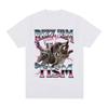 Rizz Em with Tism Autism Raccoon T-shirt Summer 100% Printed Pure Cotton Loose Casual Fashion Hip-hop Trend Short Sleeve