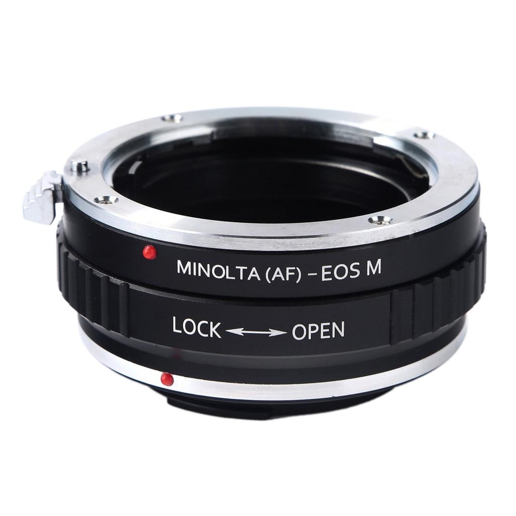 Concept Lens Mount Adapter Lens To Canon Mount with Aperture Ring K&F KF-AAEM (Sony (Minolta) A-mount EF-M Conversion)