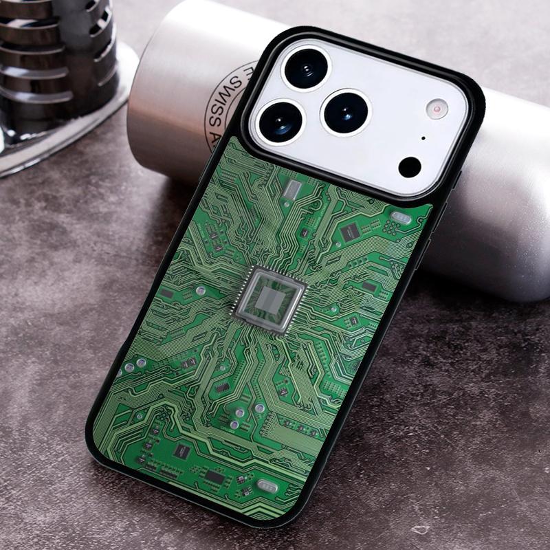 Материнская плата Печатная плата Чехол для телефона для iPhone 17 16 15 Pro Max Air 14 13 12 11 Plus Ударопрочный Capa Чехол