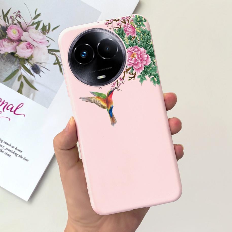 Ударопрочный Чехол Для Realme 11 5G / Realme 11X Чехол На Телефон Модный Девушки Мягкий Силикон Funda Для Realme11 11 X 2023 RMX3785 Coque