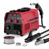 ARCCAPTAIN Welder MIG130FIT (100 V / 130 A Max / 3-in-1 No-Gas MIG, MMA, Lift TIG)