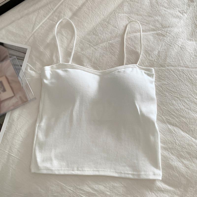 Женская майка с мягкой подкладкой для йоги, спортивная, тонкая, повседневная