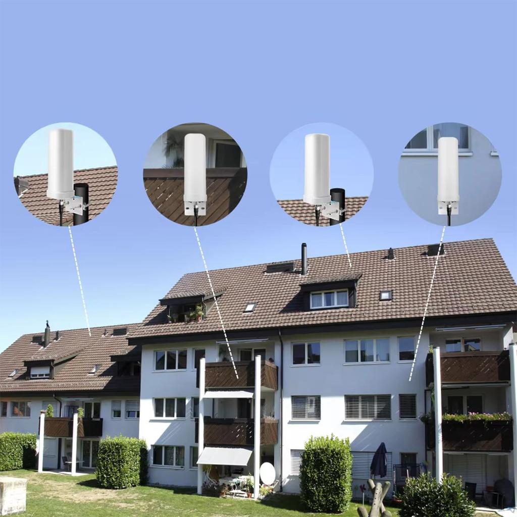 600 Миль Наружная Цифровая ТВ Антенна ABS HD 4K Цифровая ТВ Антенна Износостойкая 1080P 39дБи Антенна для Крыши Столба Утилиты Автодома