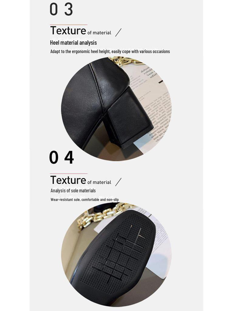 2024 Women's Winter Square Toe Martin Boots – European Style, Short with Rear Zipper & Thick Medium Heel