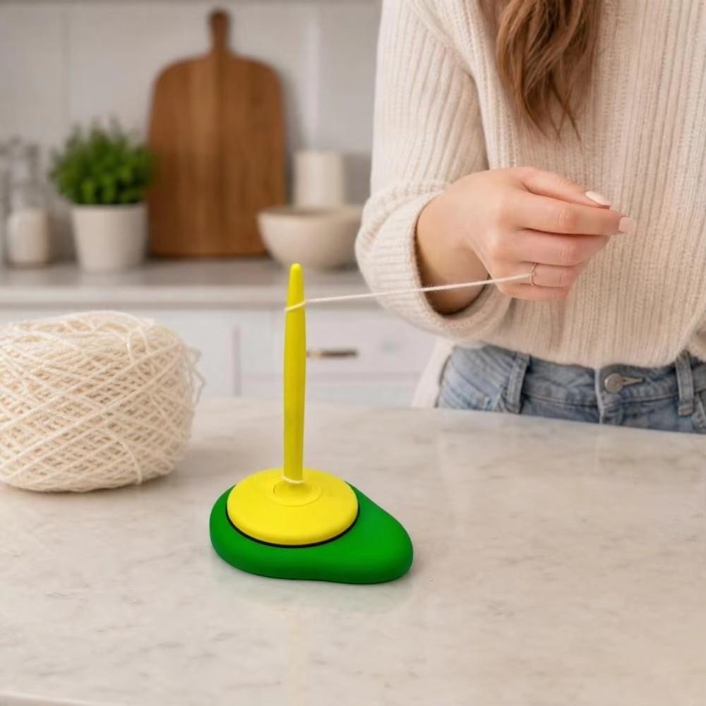 3D Printing Yarn Winder Stand Rotating Yarn Ball Rack Practical Crochet Yarn Holder DIY Knitting