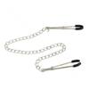 Adjustable Stainless Steel Nipple Clamps with Chain – Erotic Nipple Tweezers for Women, Sensual Stimulation & Sex Toys