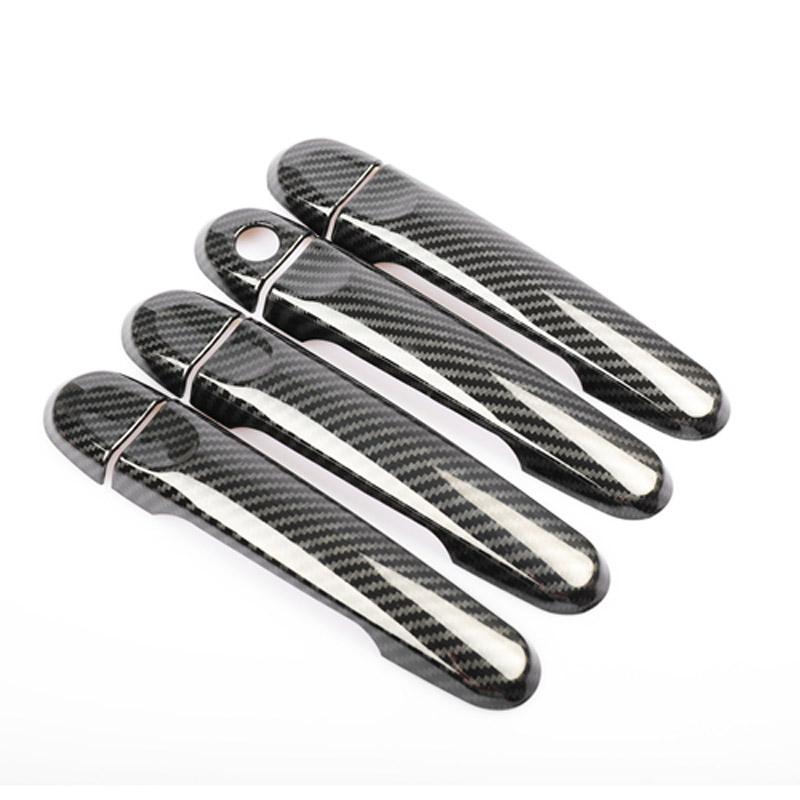 For Nissan Note Versa E12 2017 2018 8PCS Car Door Handle Bowl Protector Cover Trim Molding ABS Car Styling Accessories