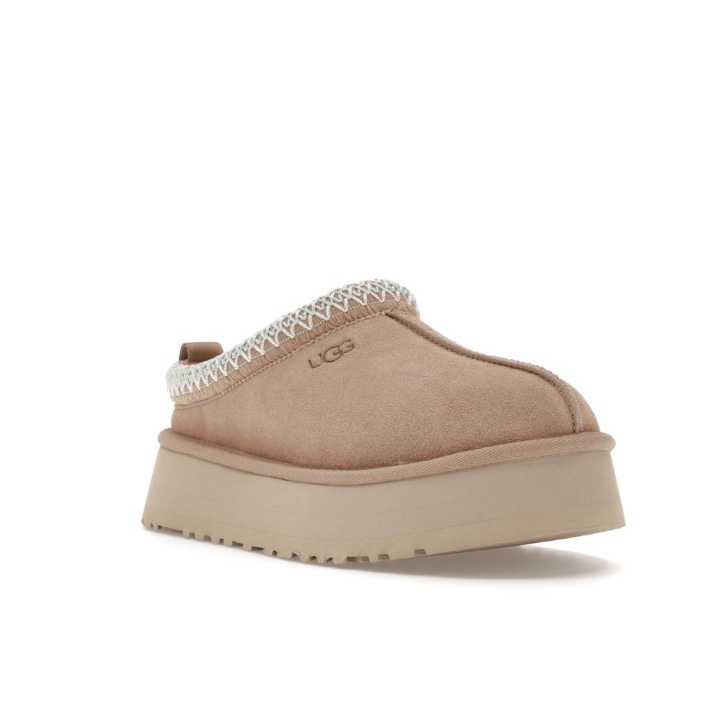 UGG Tazz Slipper Sand женские кроссовки кремовые 1122553-SAN