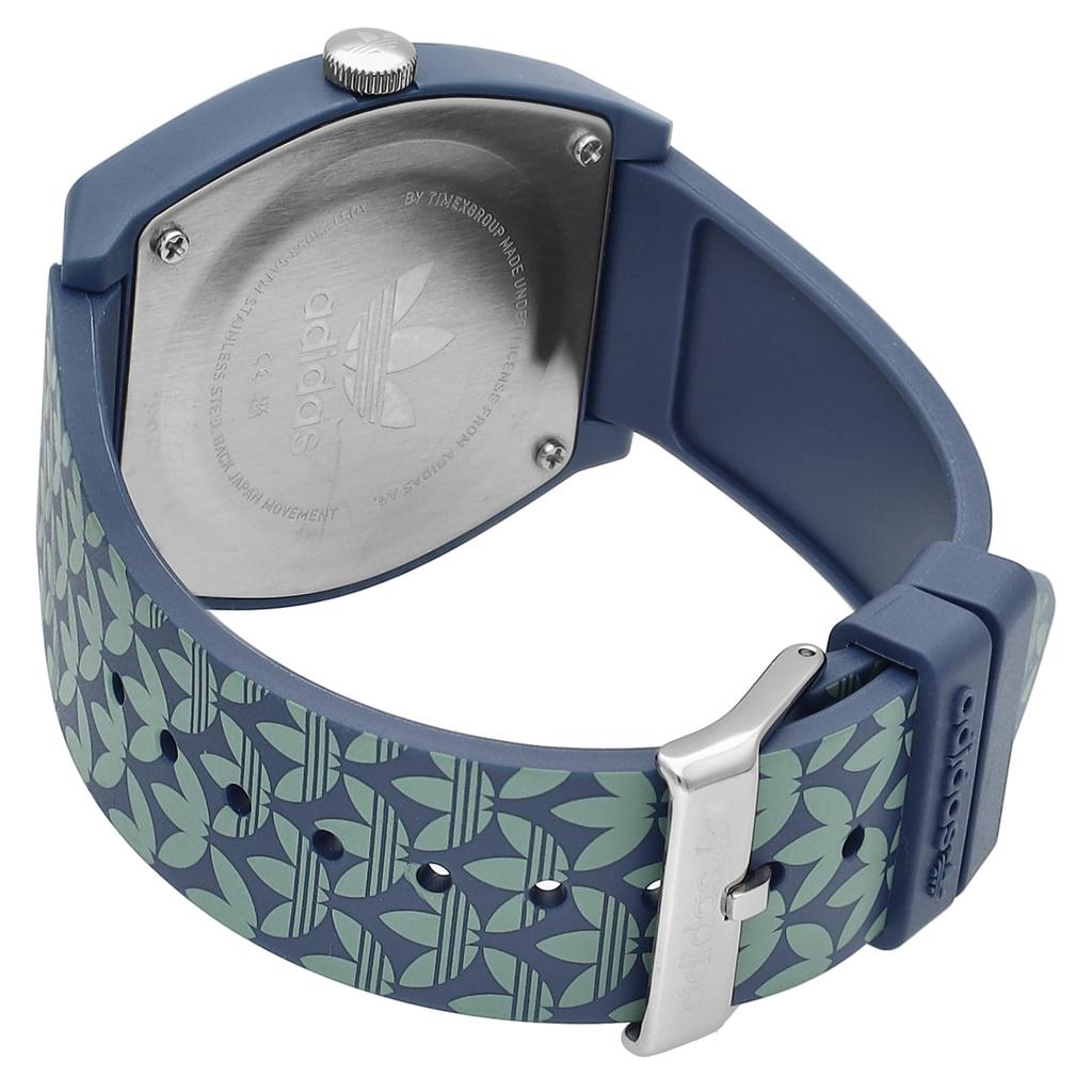 Оригинальные часы PROJECT TWO GRFX Project Two Graphic Blue Dial Resin Windshield Quartz 5 ATM Waterproof 36MM China Watch AOST23053 [Adidas Swatch]