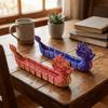 Realistic Articulated Chinese Dragon Cute Dragon Keys Holder  Desktop Ornament