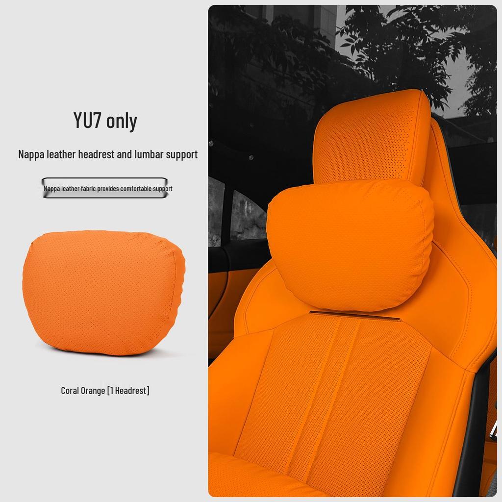 Xiaomi YU7 Headrest Lumbar and Neck Support Pillow for Car Interior